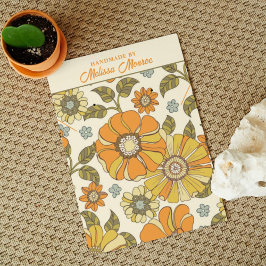 Pantalla de joyas de flores silvestres de collar r