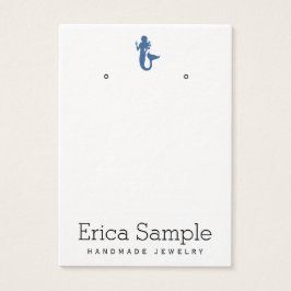 Pantalla de joyas de sirena azul de la Marina mini