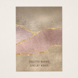 Pantalla de joyería de Rosa de Purpurina de Reliev