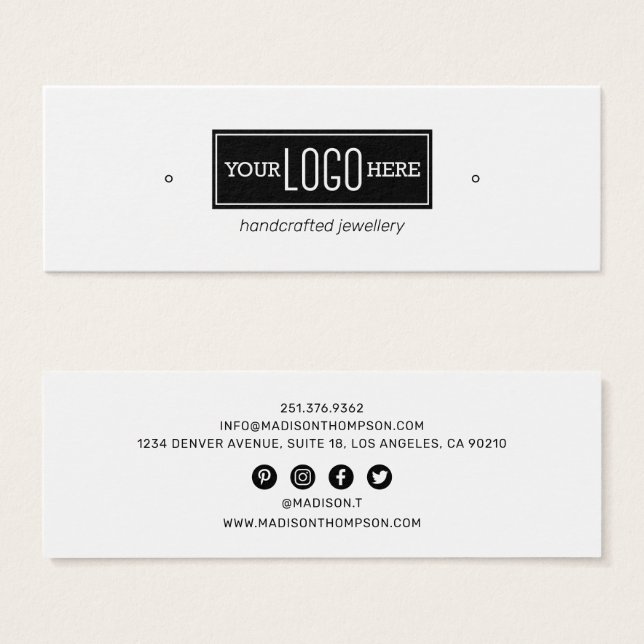 Pantalla de joyería de verano (Anverso y reverso)