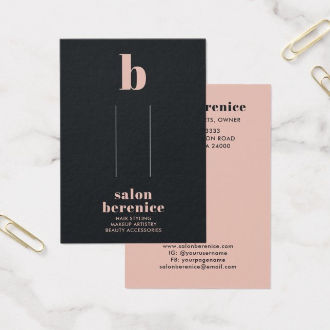 Pantalla de pinzas de pelo negro de Rubor para tip (Oficina)