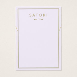 Pantalla de pulsera de collar de borde púrpura cla