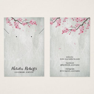 Pantalla de riego de joyas florales de cerezo
