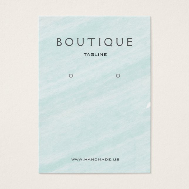 Pantalla del sostenedor de auriculares acuamarina  (Frente)