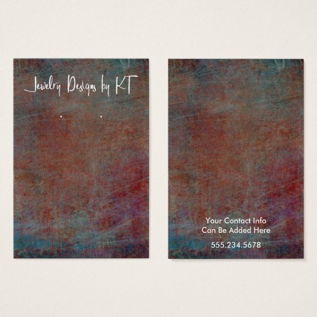 Pantalla del sostenedor del gancho azul rojo del l (Anverso y reverso)