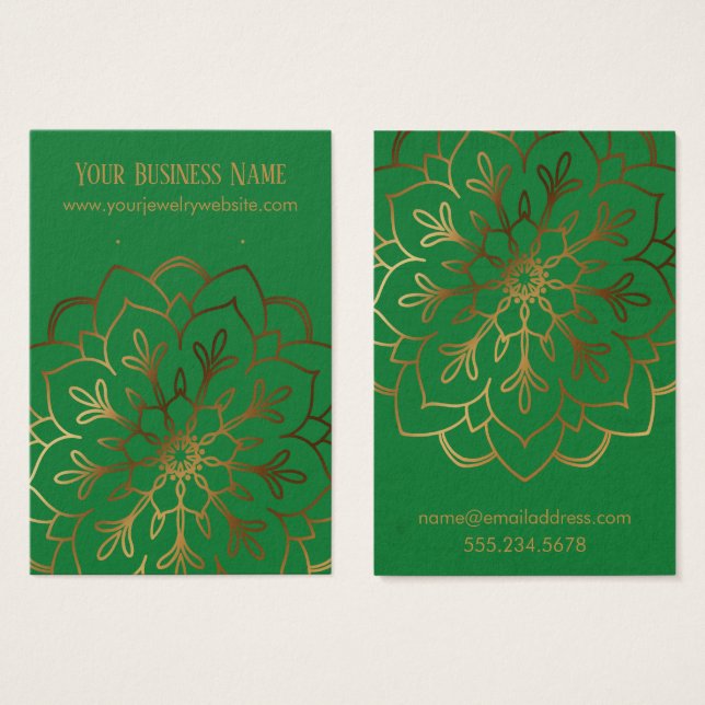 Pantalla Dorada de manala y soporte de ganancia ve (Anverso y reverso)