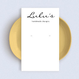 Pantalla Elegante y sencilla de giro blanco