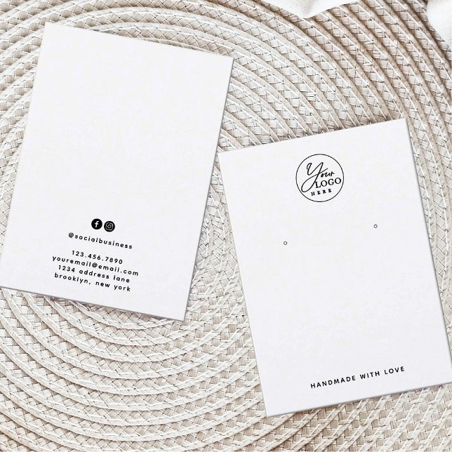 Pantalla Mínima de Anuncios de Joyería con logotip (Subido por el creador)