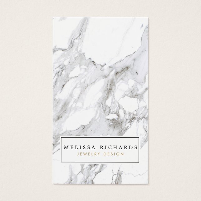 Pantalla Profesional de verano de mármol blanco (Frente)