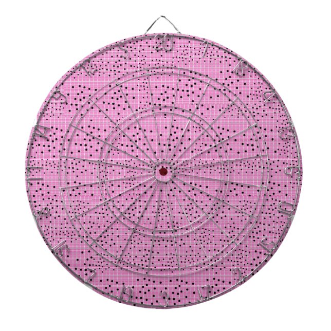 pantalla roja y rosa, tablero de jaula Metalizado  (Frente)