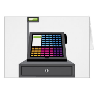 Pantalla táctil de la caja registradora
