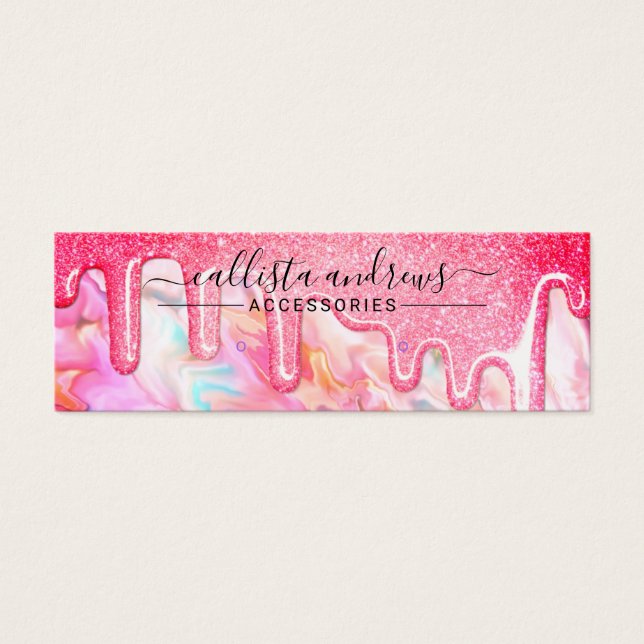 Pantalón de conexión del Purpurina opal de perla d (Frente)