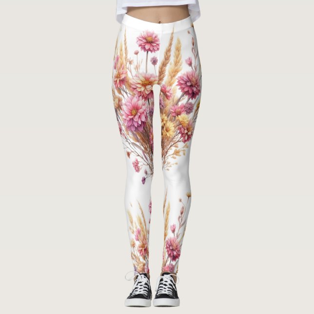 pantalon fleurs séchées  (Anverso)
