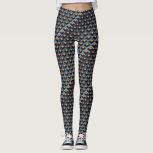 Pantalones Altona con patrón de escaleras en escal