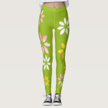 Pantalones artísticos coloridos de patrones floral