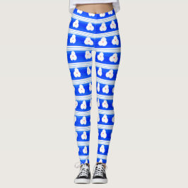 Pantalones azules de yoga