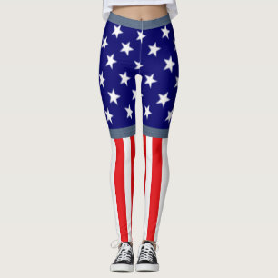 Pantalones cortos de bandera americana