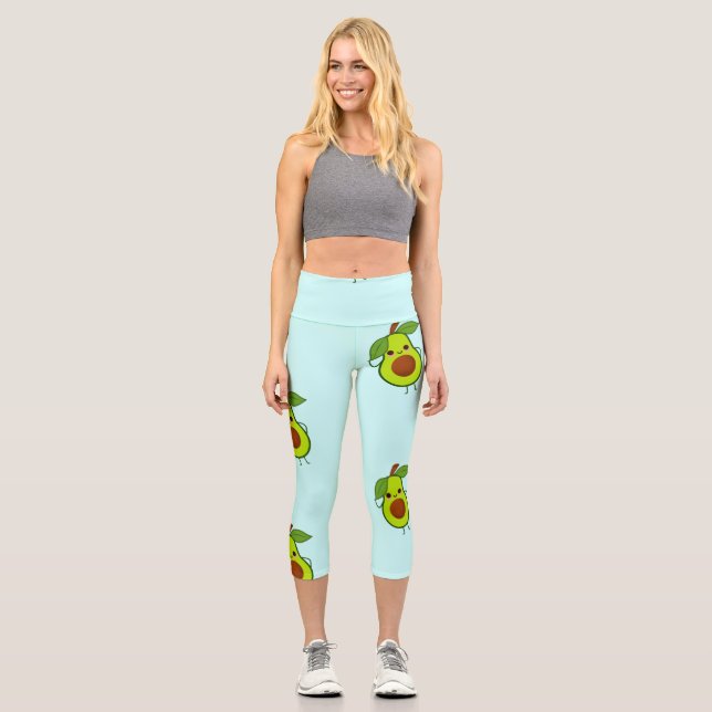 Pantalones de aguacate de yoga (Anverso)