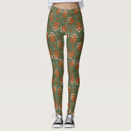 Pantalones de casa de pan de jengibre
