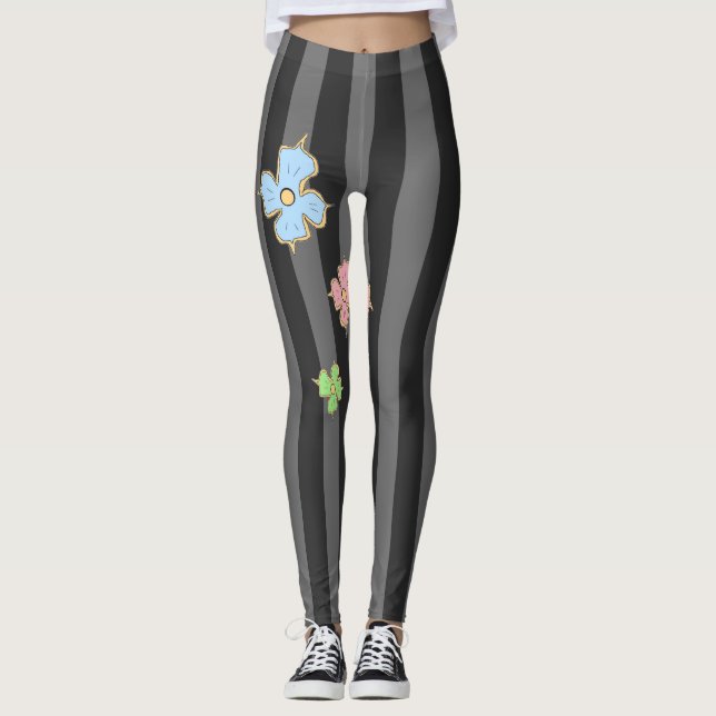 Pantalones de cascada de flor de sueño (Anverso)
