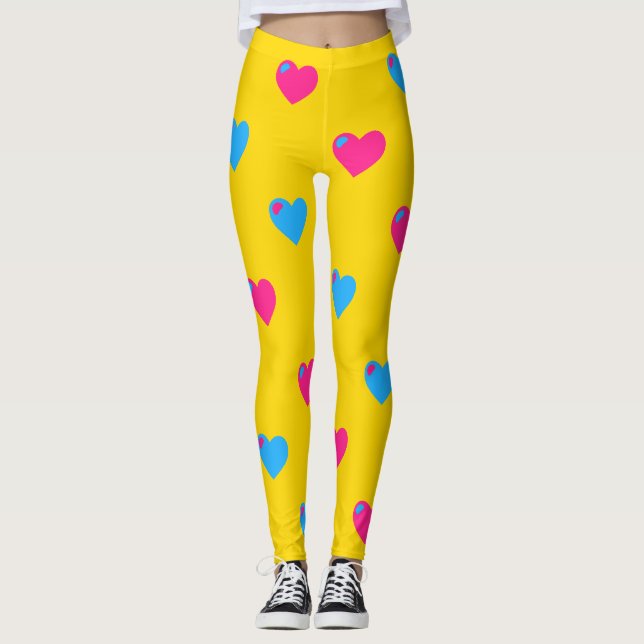 Pantalones de corazones grandes Pan Pride (Anverso)