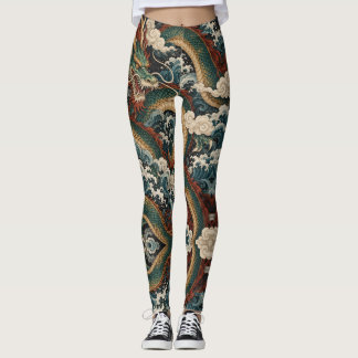 Pantalones de dragón de jade