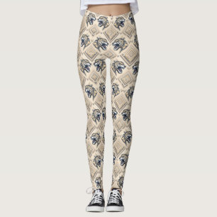 Pantalones de estampado de chacal geométrico – Tri