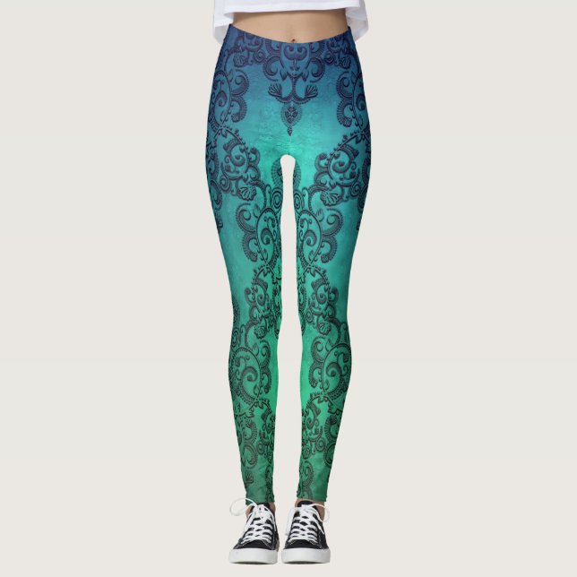 Pantalones de estilo boho de damasco de sueños de  (Anverso)