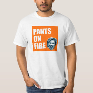 Pantalones de Hillary Clinton en la camiseta del