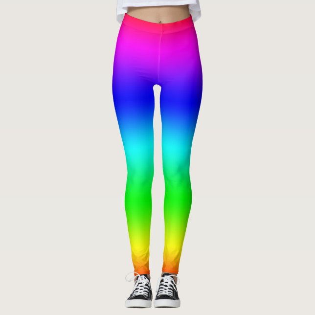 Pantalones de hippy de mezcla de arcoíris (Anverso)