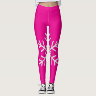 Pantalones de invierno con copos de nieve