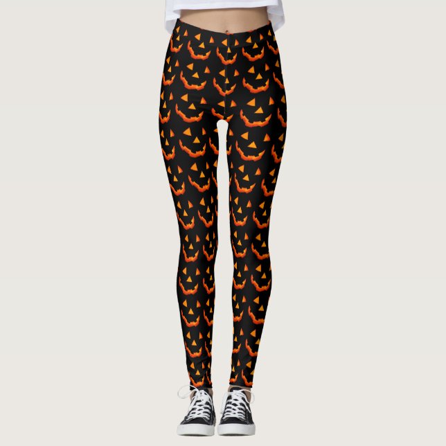 Pantalones de la cara de Jack-o'-Lantern (Anverso)