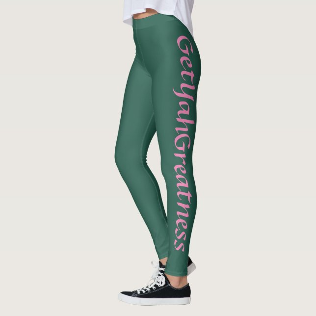 Pantalones de la compresión de GetYahGreatness (Izquierda)