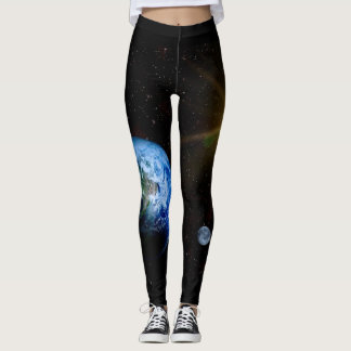 Pantalones de la yoga de la aventura del espacio