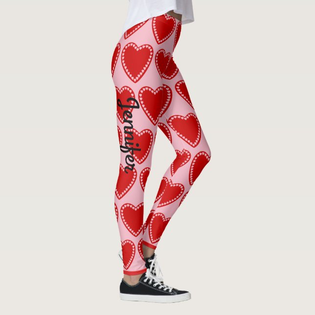 Pantalones de Leggings con nombre personalizado de (Derecha)