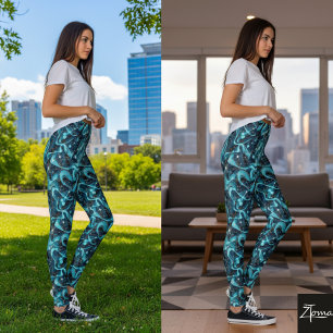 Pantalones de Leggings Sueño Azur