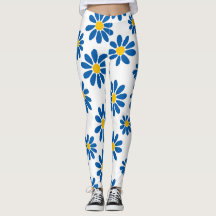 Pantalones de piernas con estampado floral de marg