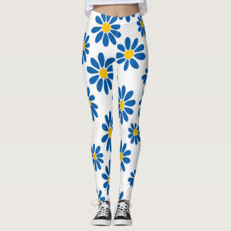 Pantalones de piernas con estampado floral de marg