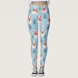 Pantalones de pijama de Navidad de oso polar - PJs