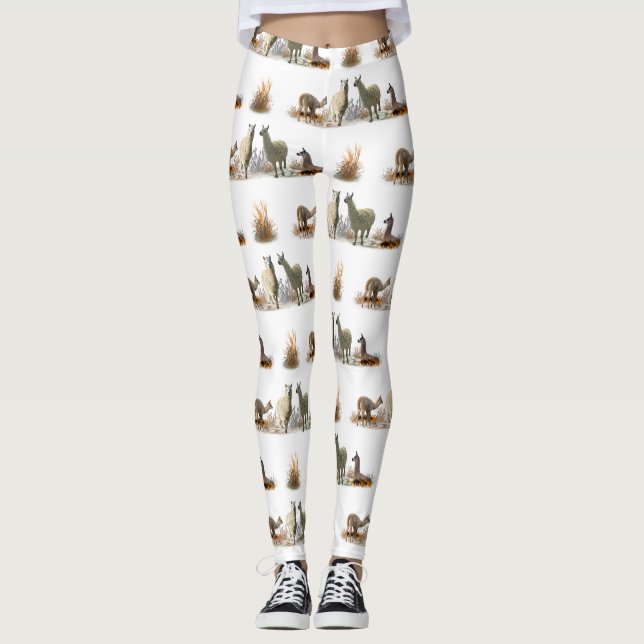 Pantalones de prado de llama (elija color) (Anverso)