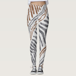 Pantalones de rayas tribales boho