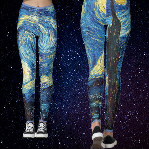 Pantalones de Starry Night Fine Art Van Gogh