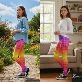 Pantalones de tejido de prisma