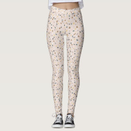 Pantalones de Terrazzo Beige Modernos