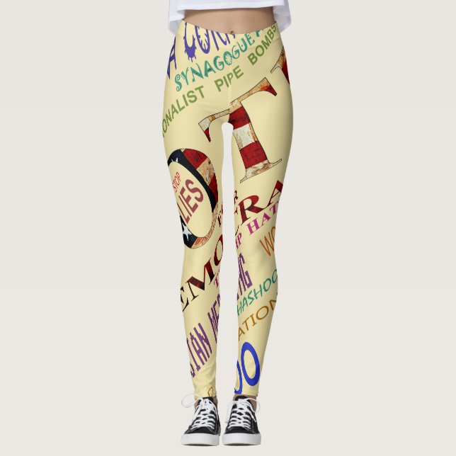 Pantalones de votar por la democracia (Anverso)