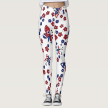 Pantalones de yoga con estampado de mariposa capri
