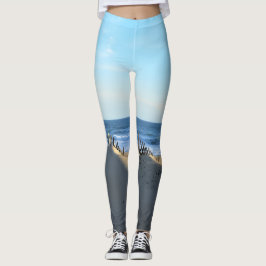 Pantalones de yoga de duna de arena de playa