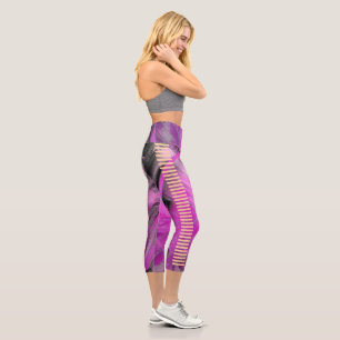 Pantalones de yoga de ilusión de diseño