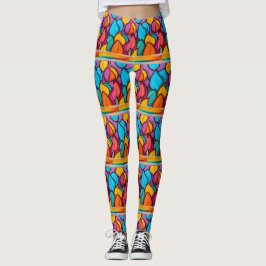 Pantalones de yoga divertidos, brillantes y divert