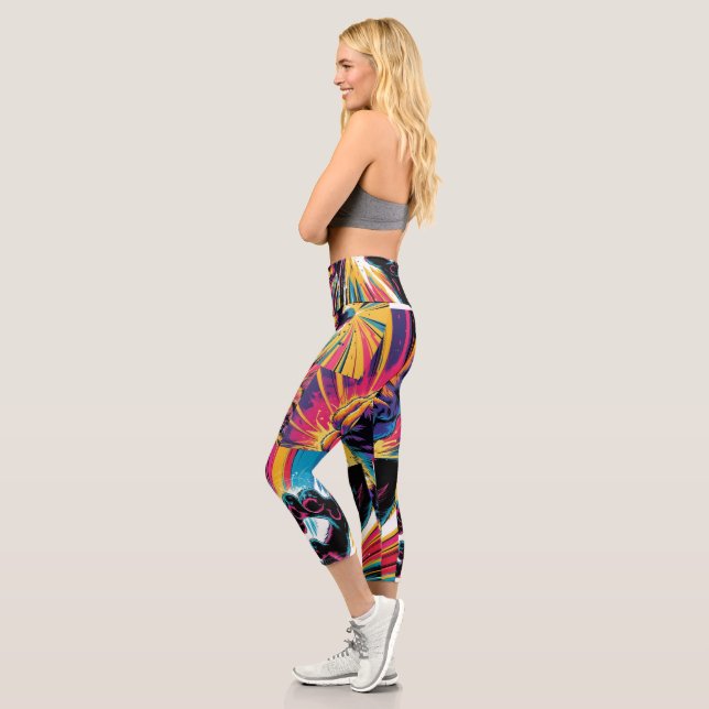 Pantalones de yoga premium - Stretchy, cómodo (Izquierda)